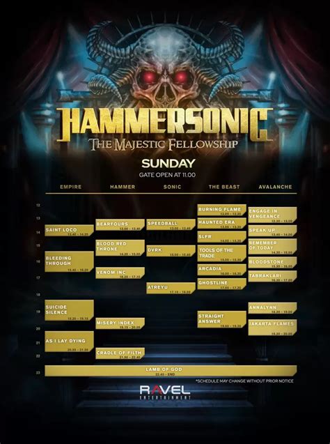 55 Band Metal Dan Rock Siap Tampil Di Hammersonic 2024 Tinemu