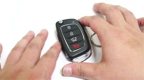 For Hyundai Santa Fe Flip Key Keyless Remote Fob Uncut Tq