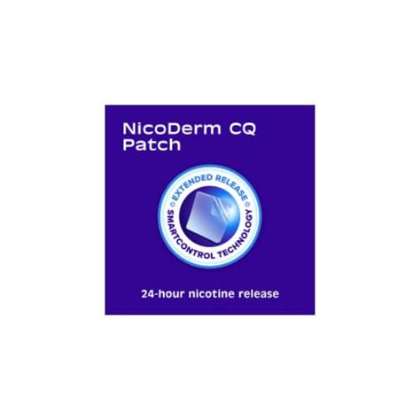 NicoDerm CQ Nicotine Patches To Stop Smoking Step 1 14 Count 14 Ct