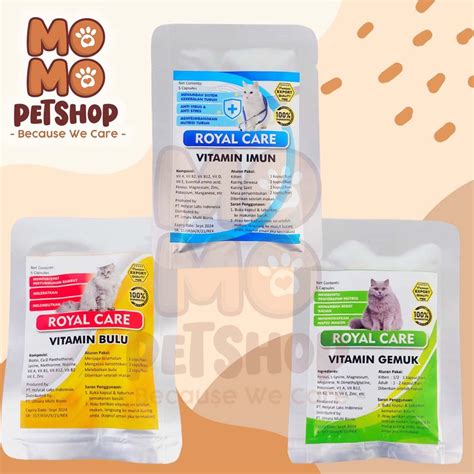 Jual Royal Care Cat Vitamin Kucing Isi Capsul Vitamin Hewan