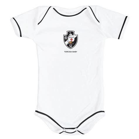 Body Torcida Baby Vasco X Infantil