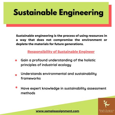 Sustainable Engineering Homework Help Canada By Experts