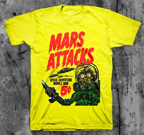 Warlord Clothing Movie Other Shirts Mars Attacks