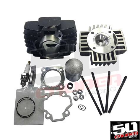 Yamaha Pw Big Bore Cc Top End Cylinder Kit With Head Qt Y Zinger