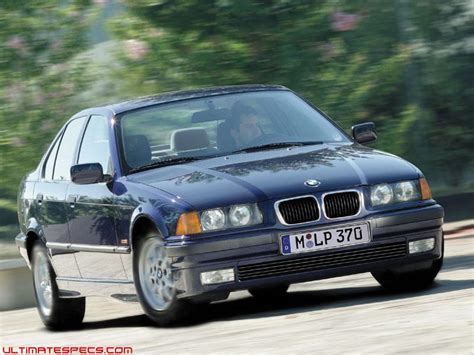 BMW E36 3 Series Sedan M3 Specs, Performance, Comparisons