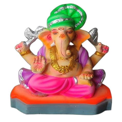 Eco Friendly Clay Ganesha Statue At Rs 1100 Piece Clay Ganesh Statue