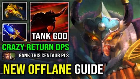 New Pro Offlane Centaur Guide Against K Mmr Monkey King With Crazy