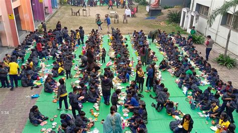 Grand Community Lunch At Kv No Raipur Youtube