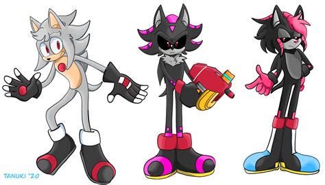 sonic oc - Corion the Hedgehog / Shadow Android by Tanuuuki on DeviantArt