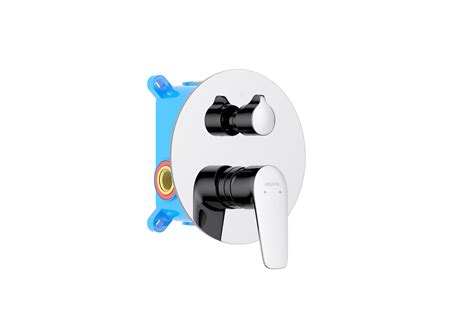 Встроенный смеситель для ванны AQUATEK AQ1146CR БЕТТА, 2 части