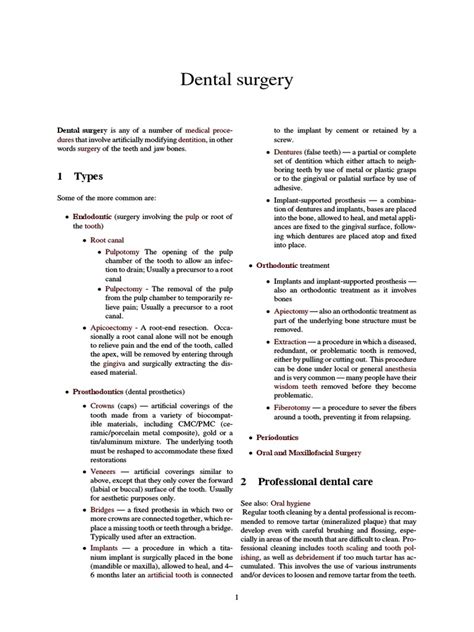 Dental Surgery | PDF | Dental Implant | Dentistry