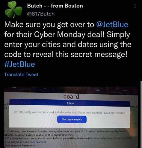 Jetblue Website App Not Working Or Redeeming Promo Codes