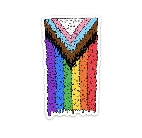 Inclusive Pride Flag Sticker – Keller Kreuzberg