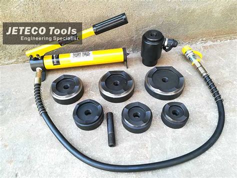 Syk Hydraulic Punch Driver Tool Handheld Hydraulic Knockout Hole