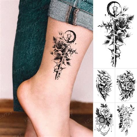 Tatuaje Temporal Lavable Para Hombres Y Mujeres Pegatina De