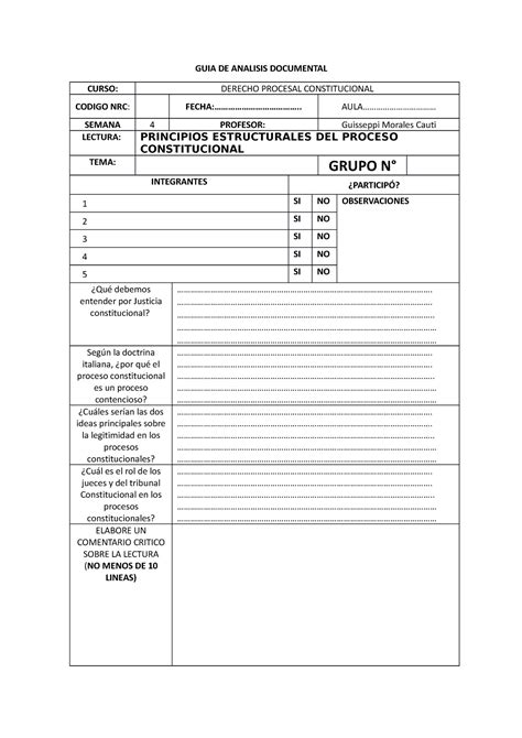 S Guia De An Lisis Documental Dpc Guia De Analisis Documental Curso