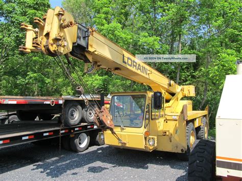 1989 Lorain Lcd150 Truck Crane W 1 767 Hours 15 Ton Capacity 15 Jib