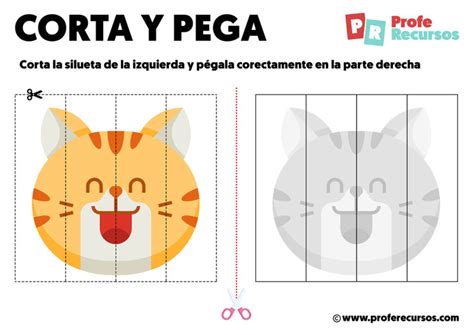 Ejercicios De Recortar Y Pegar Actividades Con Tijeras