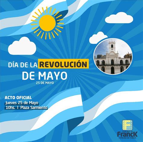 Revolución acto oficial por el 25 de Mayo FM Spacio 98 1 Franck