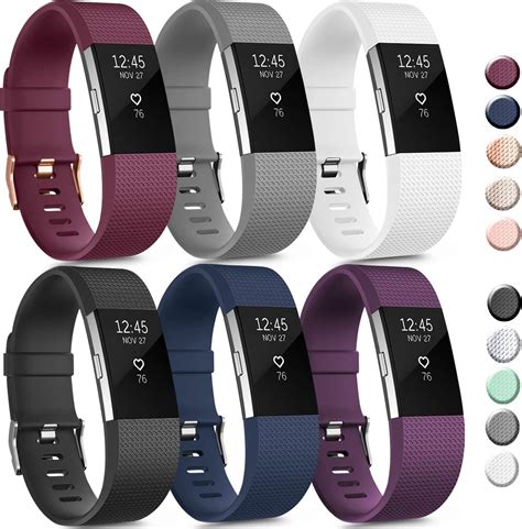 3 Pack Bands Compatible With Fitbit Charge 2 Classic And Special Edition Replacement