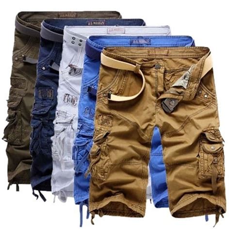 Herren Cargo Shorts Kurze Hosen Kurze Hose für Wanderer Taktische