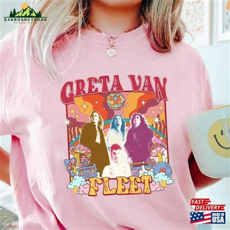 Retro Greta Van Fleet Shirt Starcatcher World Tour Classic Unisex