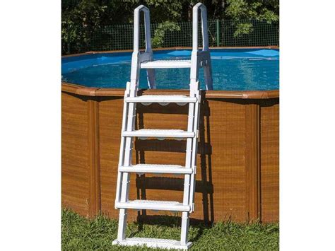 Escalera De Seguridad Safety Premium Para Piscina Desmontable Naturclara