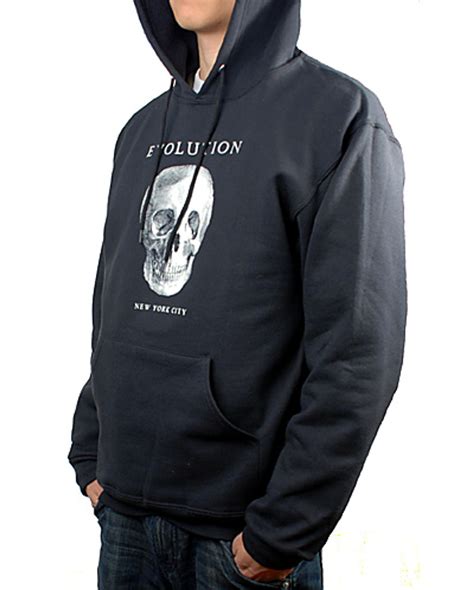 Evolution Skull Hoodie - The Evolution Store