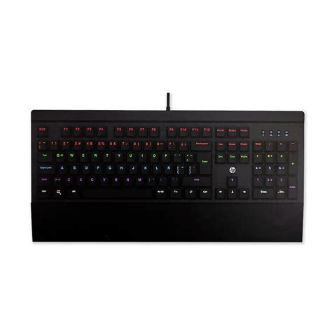 Ripley Teclado Gamer Mecanico Hp Gk Rgb Sw Blue Negro Rgb Usb