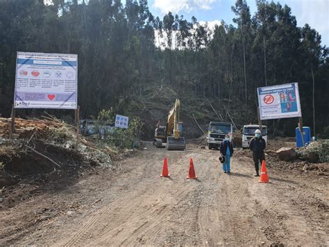 GRH REINICIÓ OBRA VIAL CON ESTRICTAS MEDIDAS DE BIOSEGURIDAD EN