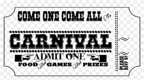 Free Carnival Ticket Template Printable PRINTABLE TEMPLATES