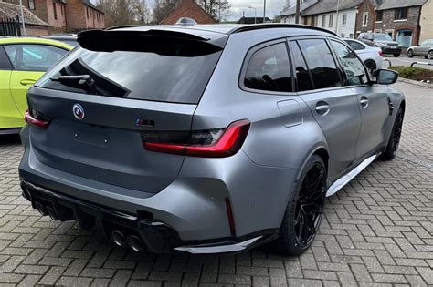 Frozen Pure Grey Bmw M Touring G Mit Mattem Finish