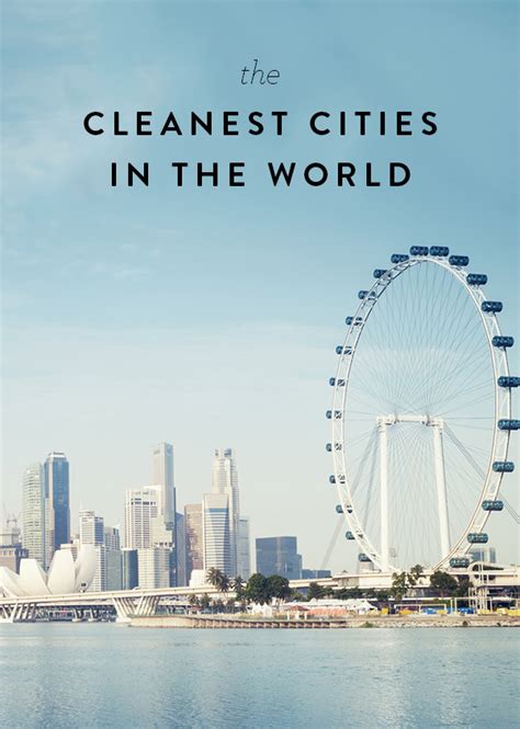 Cleanest City In The World