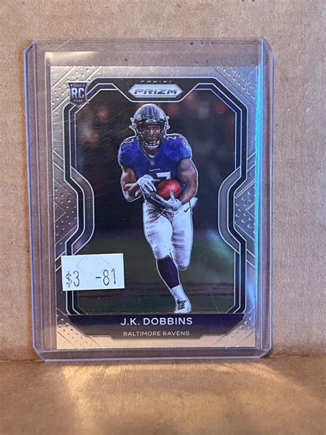 Jk Dobbins Panini Prizm Rookie Rc Ebay