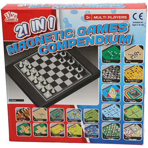 A to Z 8897 21 In 1 Family Games Compendium Comendium, Various : Amazon ...