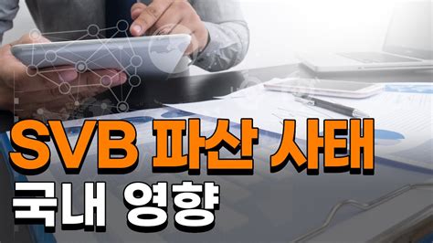 Svb 파산 사태 국내 영항 Svb Svb파산 실리콘밸리은행 Youtube