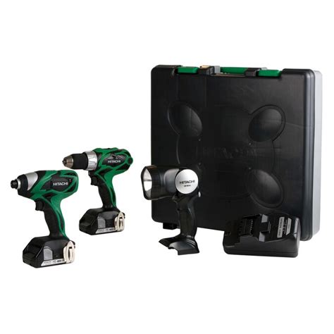 Hitachi 3-Tool 18-volt Power Tool Combo Kit in the Power Tool Combo ...