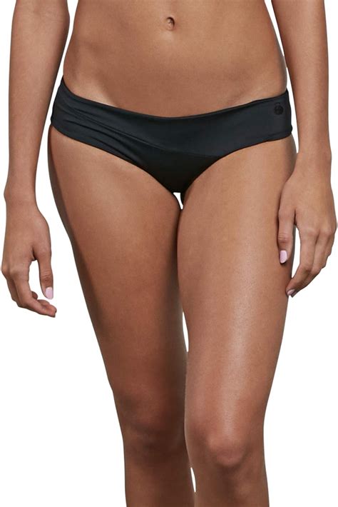 Amazon Volcom Women S Simply Seamless Modest Bikini Bottom