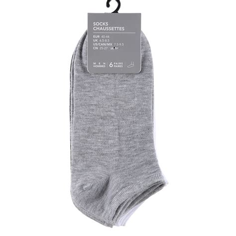 Jual MINISO Men S Socks Kaus Kaki Kaus Kaki 6 Pasang Kaos Kaki Dasar