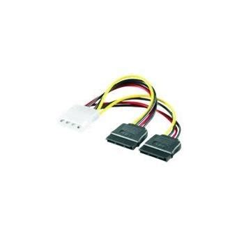 M CAB Adaptateur Secteur Alimentation SATA F Pour Alimentation