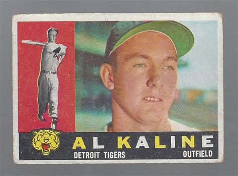 Lot Detail Al Kaline Hof Topps Baseball Card