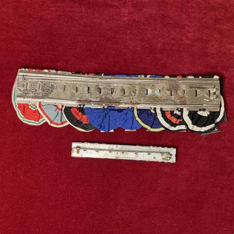 German Medal Bar For WWI Combatant