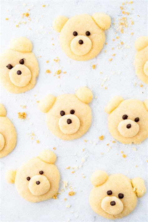 Teddy Bear Cookies - Easy Cookie Recipes