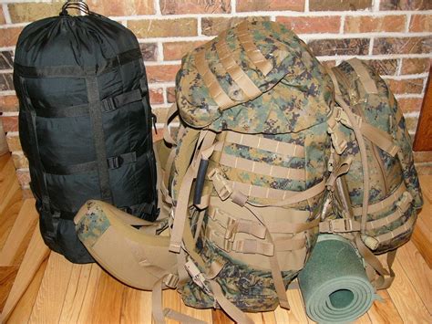 Complete Usmc Gen Ilbe Pack System Plus Modular Sleep System