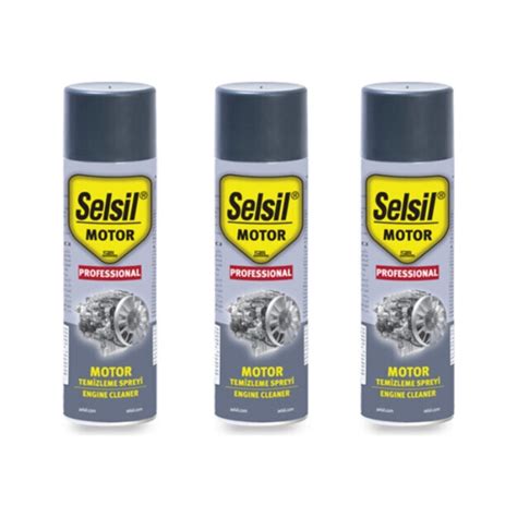 Selsil Susuz Motor Temizleme Spreyi 3 Adet x 500 Ml Fiyatı