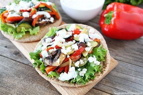 Roasted Vegetable Pita Sandwich Recipe Veggie Sandwich