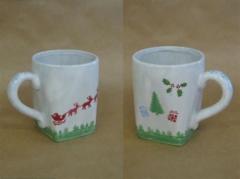 DIY christmas mugs ceramic painting | Diy christmas mugs, Sharpie ...