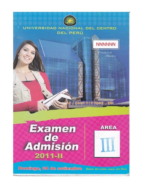 PDF UNCP Examen De Admision 2011 2 Solucionario DOKUMEN TIPS