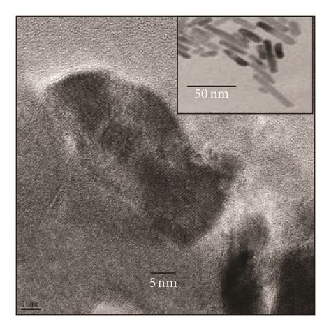 A High Resolution Electron Micrograph Hr Tem Of Single Crystal