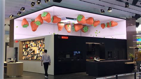 Naked Eye 3D LED Screen Multimedia Exhibition Hall Cool BOSCH SMGYCG